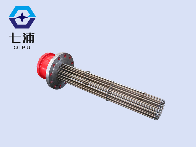耐腐蝕法蘭電加(jiā)熱管